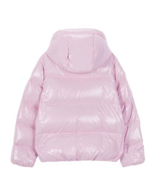 Duvetica Pink Goose-Down Puffer Jacket