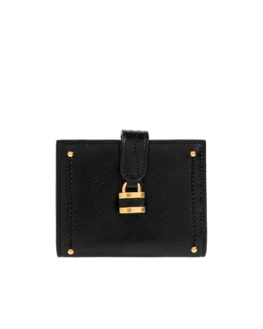 Chloé Black Chloé Paddington Square Wallet