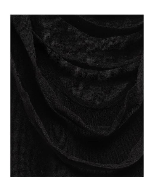 Paloma Wool Black Fitted Sleeveless Top