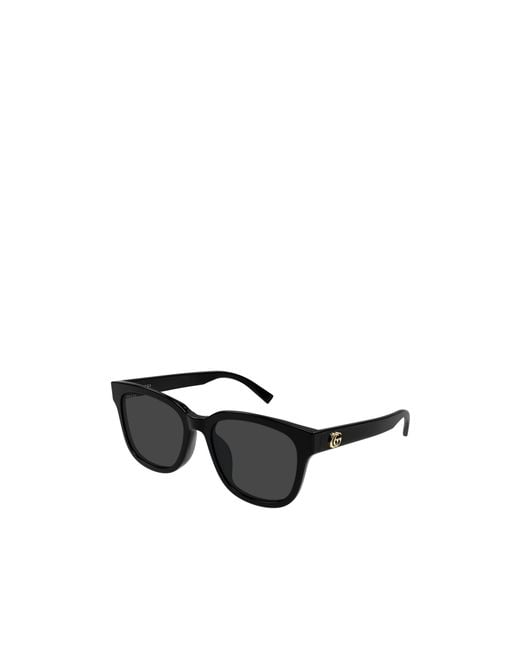 Gucci Black Eyewear Square Frame Sunglasses