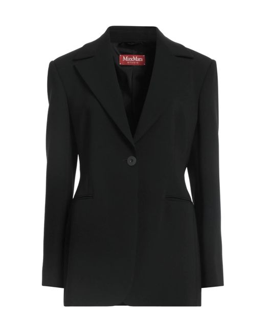 Max Mara Black Single- Blazer