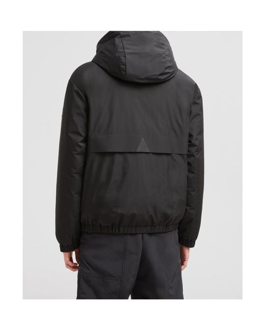 Moncler Black Bergun Reversible Short Down Jacket for men