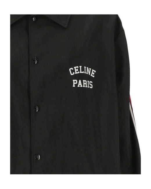 Céline Black Paris Coach Jacket