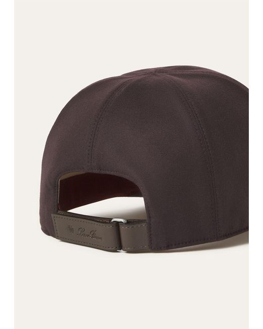 Loro Piana Brown Ivy Hat for men