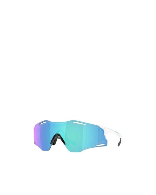 Oakley Blue Shield-Frame Sunglasses for men