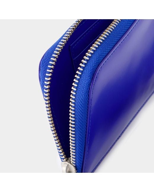 Adererror Blue Trs Tag Zip Wrist Pouch