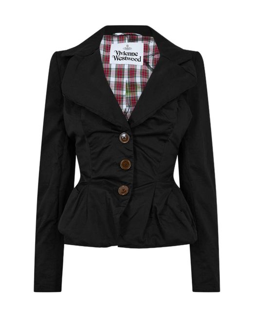 Vivienne Westwood Black Viv Drnkn Jkt Ld61