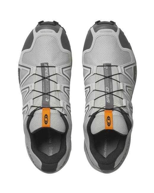 Salomon Lab Gray Salomon Speedcross 3 Gore-Tex Lace-Up Sneakers for men