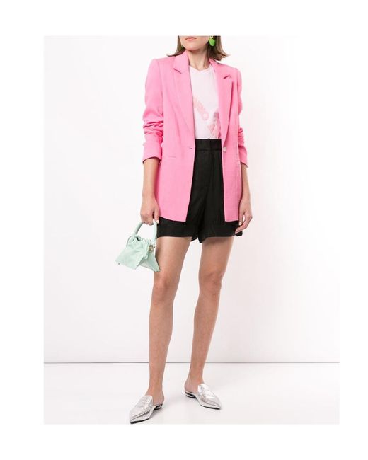 Emporio Armani Pink Logo Short-Sleeved T-Shirt