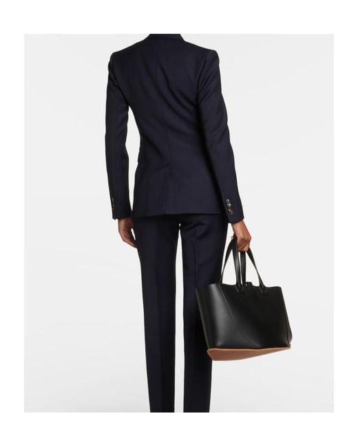 Gabriela Hearst Blue Angela Wool Blazer