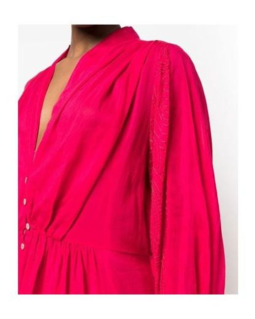 Forte_forte Pink Long Sleeve Dress