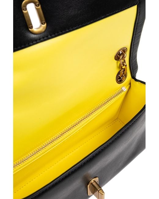 Marc Jacobs Black The Dual Chain Mini Bag