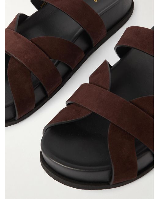Neous Brown Ibo Round Head Slippers