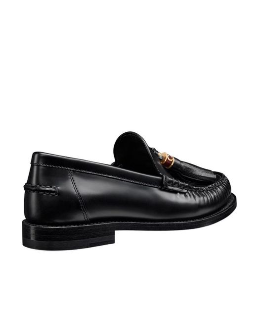 Dior D-Academy Loafer in Black | Lyst