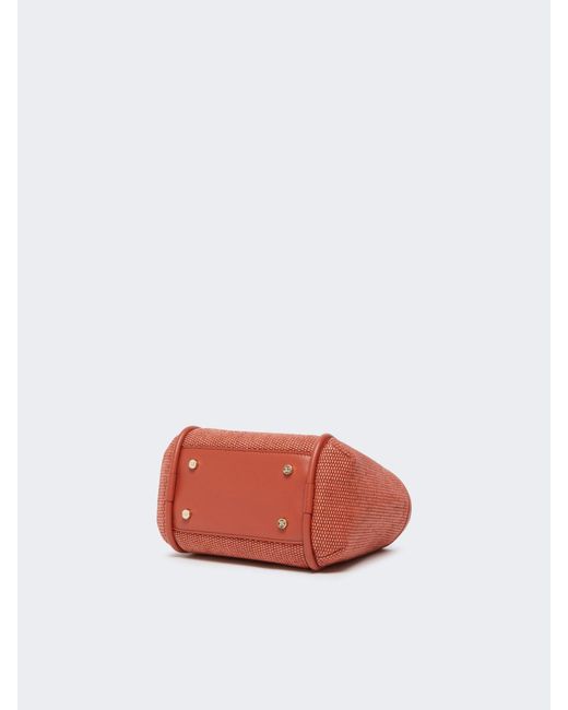 Max Mara Red Mxasummarinex Tote Bag