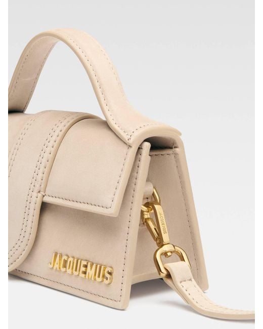Jacquemus Natural The Bambino Mini Tote Bag