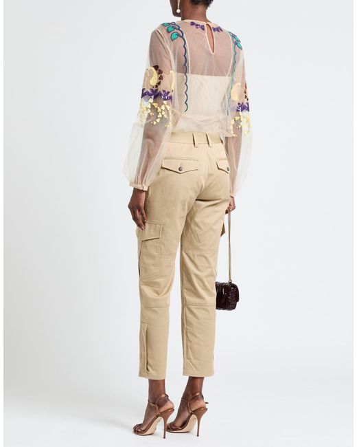 Dolce & Gabbana Natural Stretch Cargo Pants