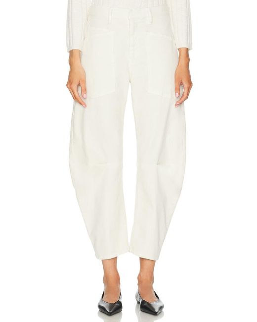Nili Lotan White Casual Trousers With Belt Loops