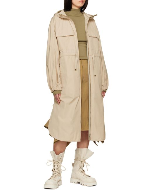 Moncler Natural Laerte Parka Coat