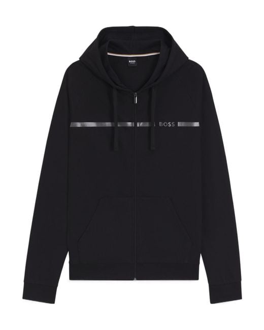 Boss Black Boss Zip-Up Drawstring Jacket for men