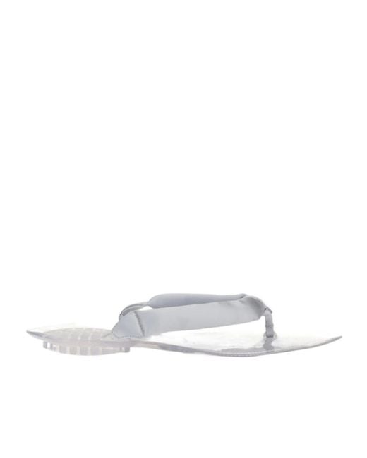 Alaïa White Flip-Flops Sandals
