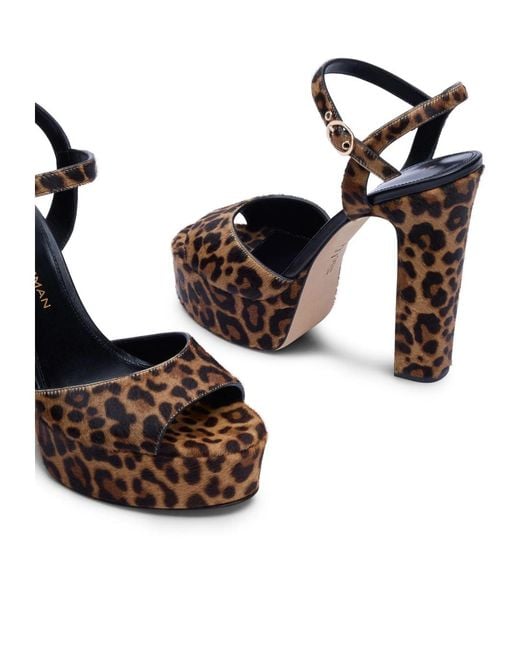 Stuart Weitzman Multicolor Reade Platform Sandal