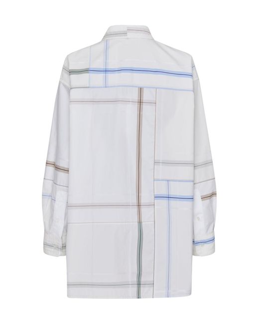 Bottega Veneta White Long-Sleeved Shirt