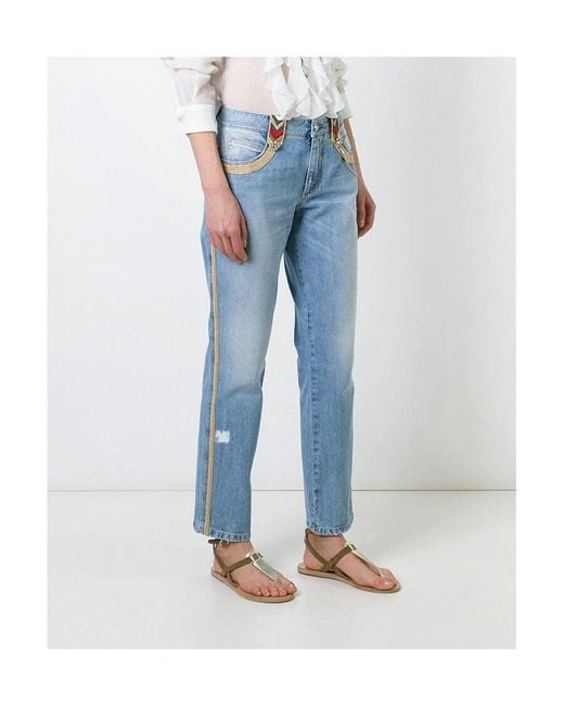 Ermanno Scervino Blue Slim Jeans