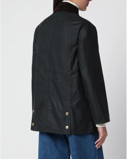 Barbour Black Waxed Cotton Jacket
