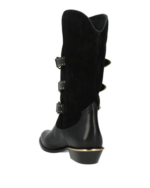 Isabel Marant Black Cowboy Boots