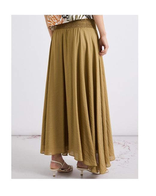 Marella Natural Flared Skirt