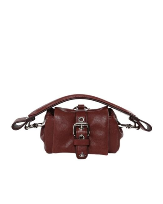 Vivienne Westwood Brown Hazel Treasure Charm Handbag