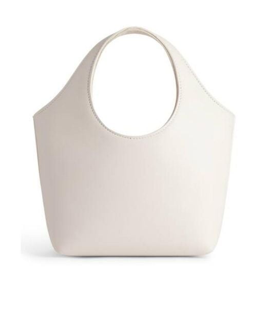 Balenciaga White Mary Kate Xs Tote Bag