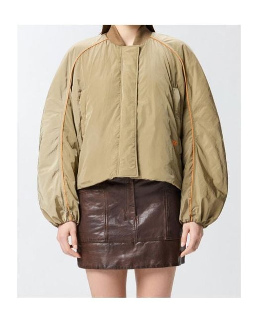 Pinko Natural Padded Bomber Jackte