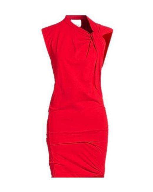 Isabel Marant Red Sleeveless Dress