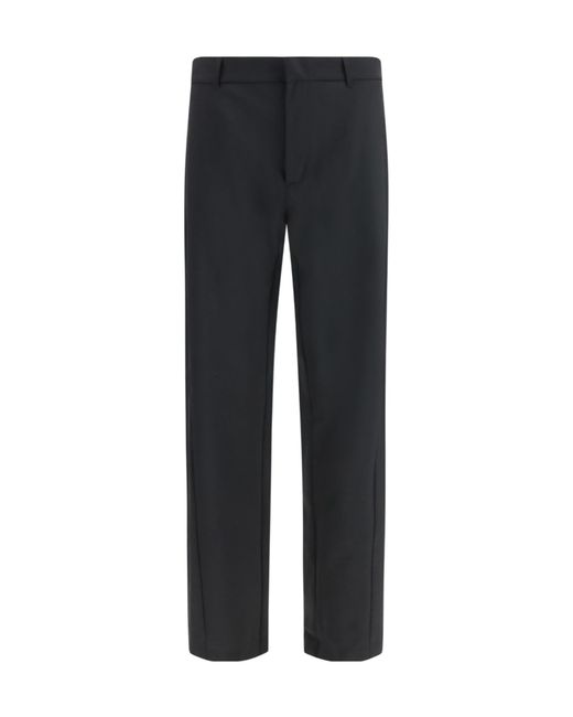 Herno Black Casual Trousers With Belt Loops for men