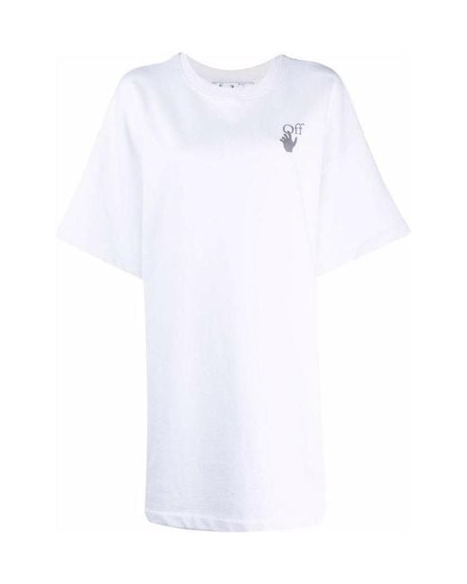 Off-White c/o Virgil Abloh White Chine T-Shirt Dress
