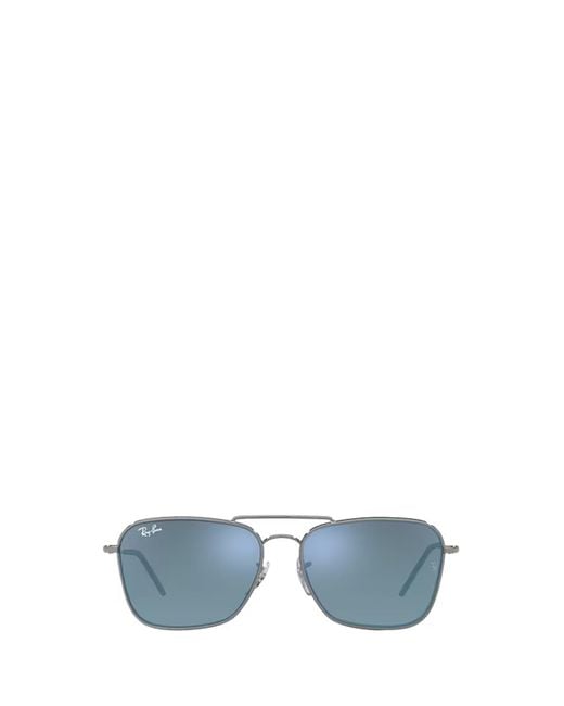 Ray-Ban Blue Caravan Reverse Sunglasses for men