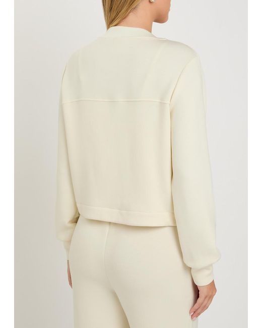 Varley White Comfortable Knit Cardigan