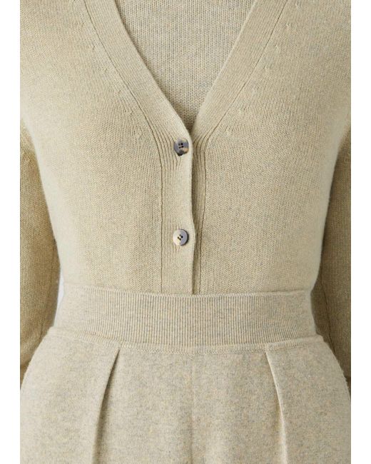 Loro Piana Natural Long-Sleeved Sweater