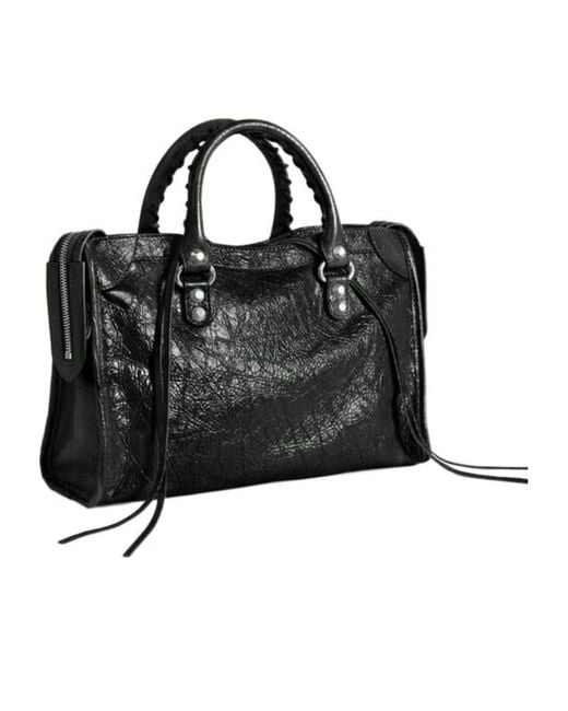 Balenciaga Black Le City Small Shoulder Bag
