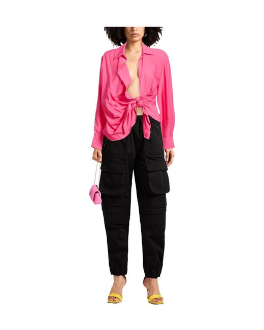 Jacquemus Pink Solid Colour Shirts