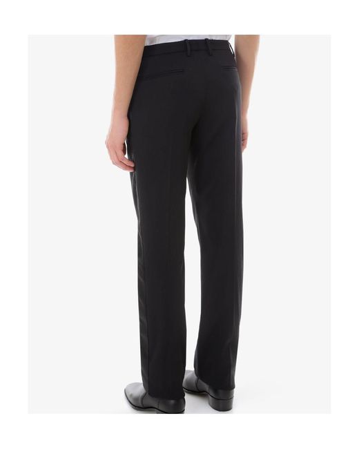 Off-White c/o Virgil Abloh Black Straight-Leg Tailored Pants for men