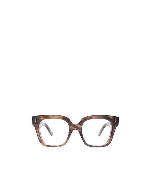 Loewe White Square Frame Glasses