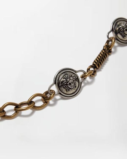 Versace Metallic Novantatré Necklace for men