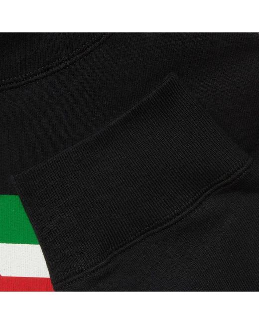 Gucci Green Interlocking G Print Hooded Sweatshirt for men