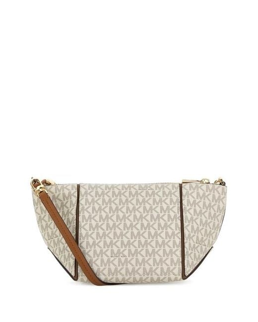 MICHAEL Michael Kors White Small Jordi Crossbody Bag