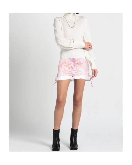 Isabel Marant Pink Floral Print Shorts