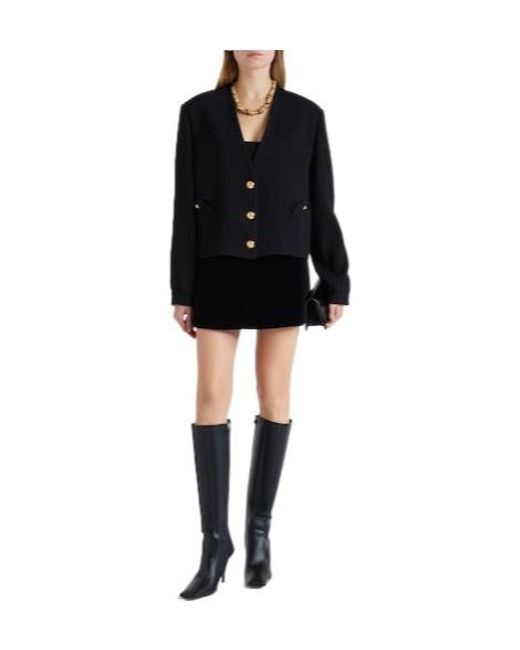 Blazé Milano Black Loose Blazer