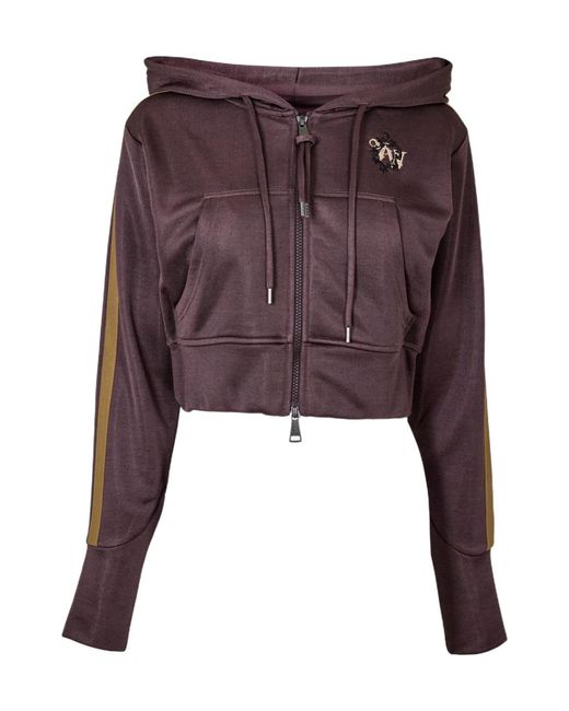 Vivienne Westwood Purple Zip-Up Hoodie